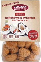 Biscuits à la noix de coco au sirop d'érable BIO 100 g - ZEMANKA
